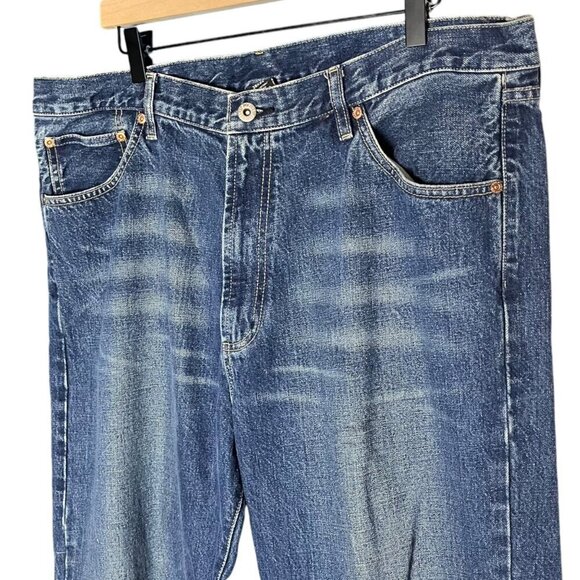 Polo Ralph Lauren Men's 38x34 Classic Straight Leg Jeans Distressed Denim Casual - Picture 2 of 5